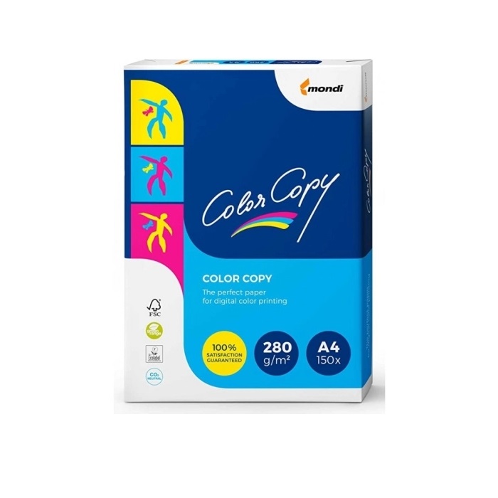 paper-color-copy-mondi-A4 کاغذ 280 گرمی کالر کپی سایز A4 ماندی