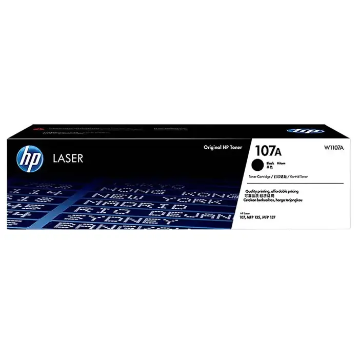 تونر کارتریج مشکی اچ پی HP 107A-طرح