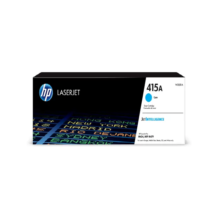 HP-415A-CYAN تونر کارتریج لیزری اچ پی 415a آبی